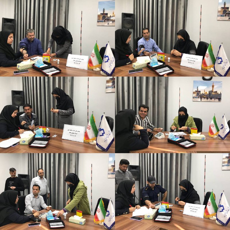 پرسنل شرکت خدماتی شهرک صنعتی خیام به پویش ملی سلامت پیوستند