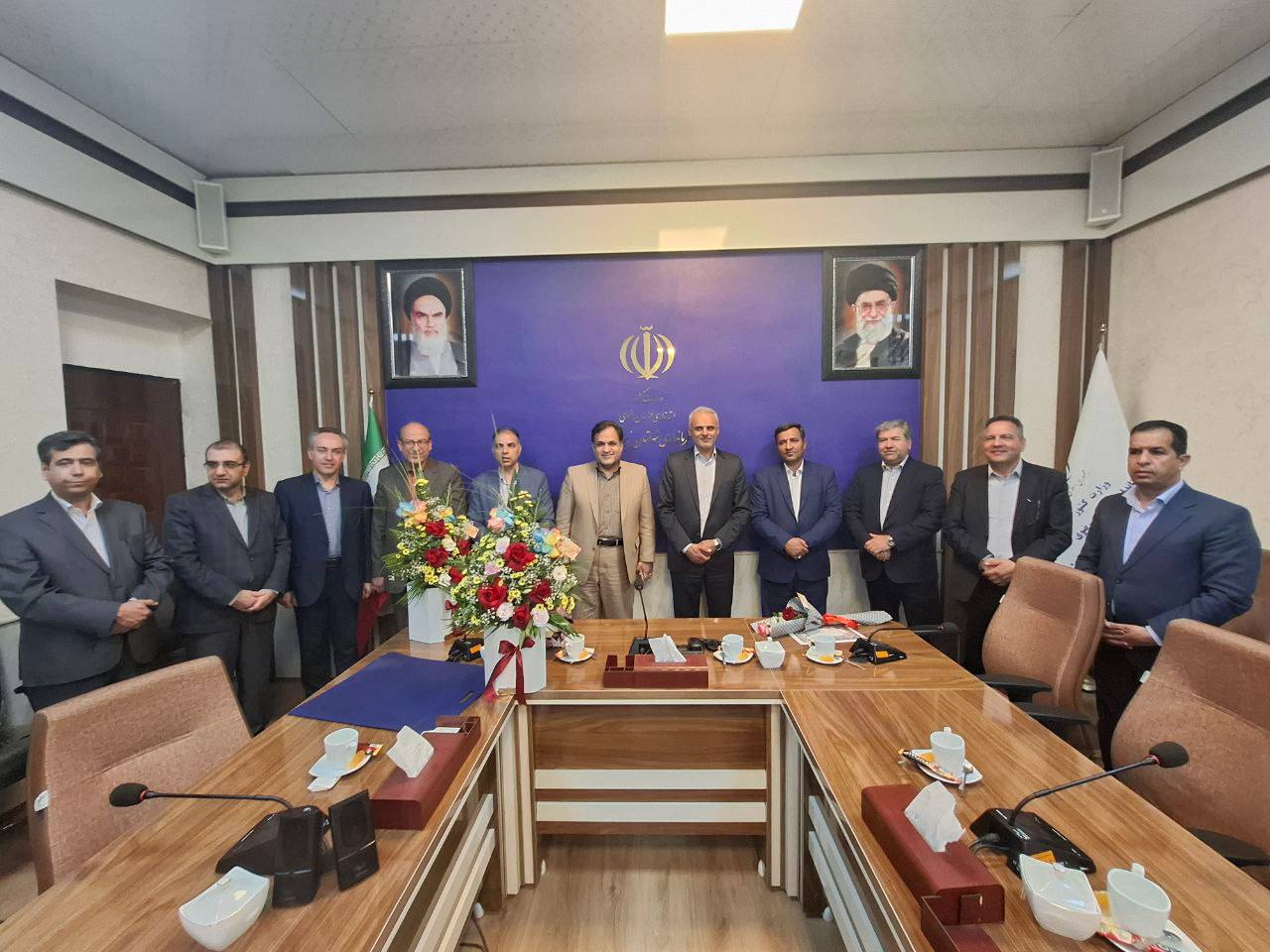 برگزاری مراسم تودیع و معارفه سرپرست اداره صمت شهرستان زبرخان